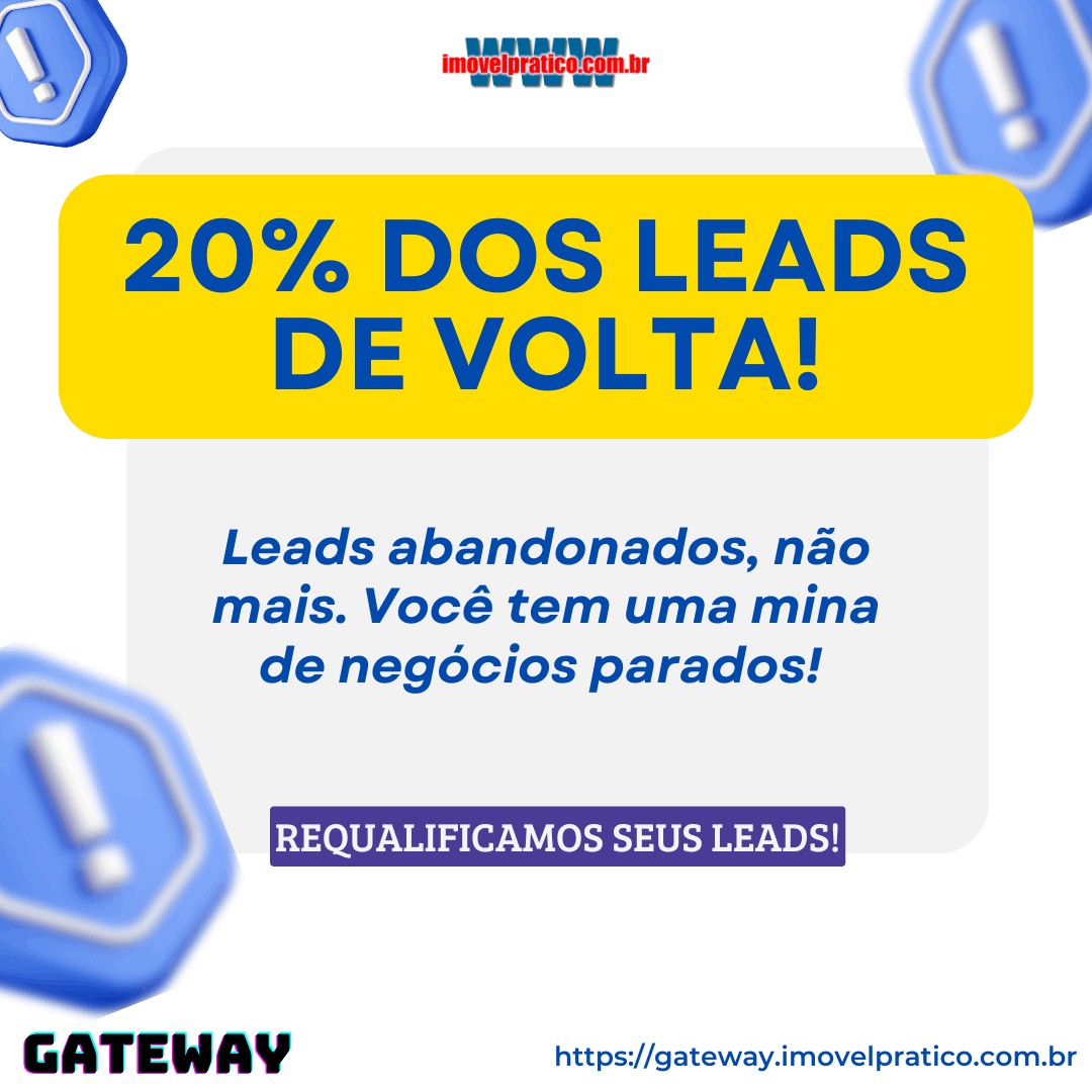 20% dos SEUS LEADS de VOLTA!!